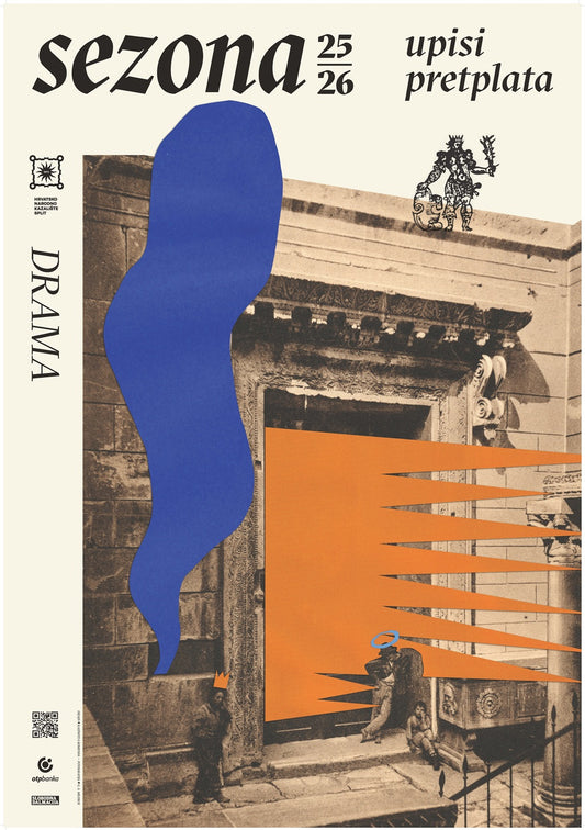 Plakat Upis u sezonu 25/26 - drama