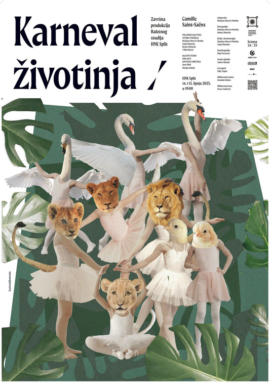 Plakat Karneval životinja