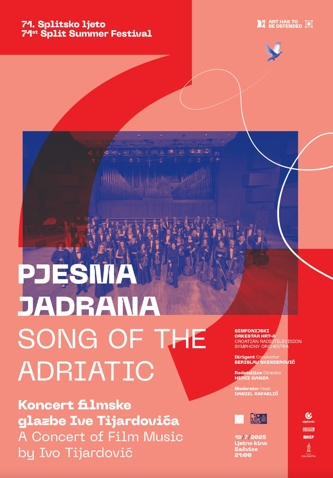 Plakat Pjesma Jadrana