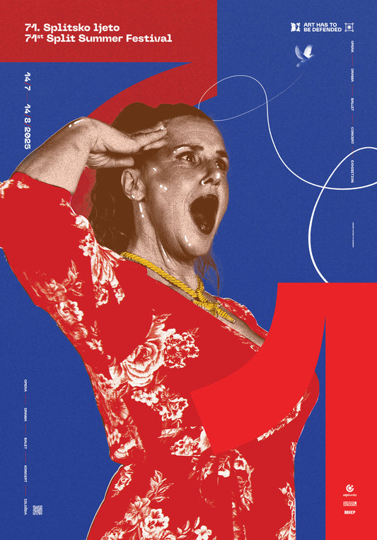 Plakat 71. Splitsko ljeto