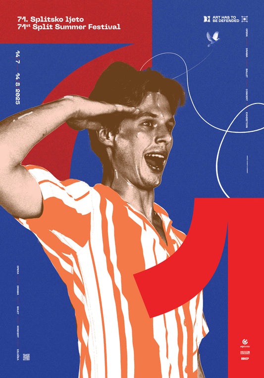 Plakat 71. Splitsko ljeto
