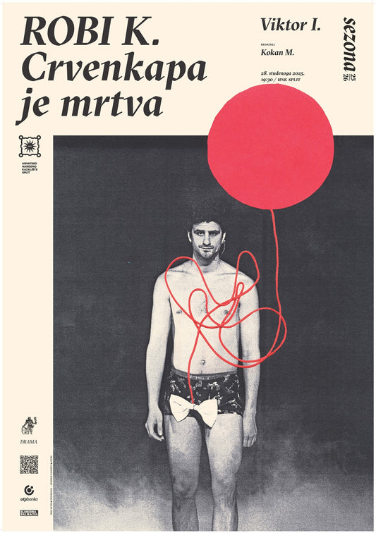 Plakat Robi K. / Crvenkapa je mrtva 25/26