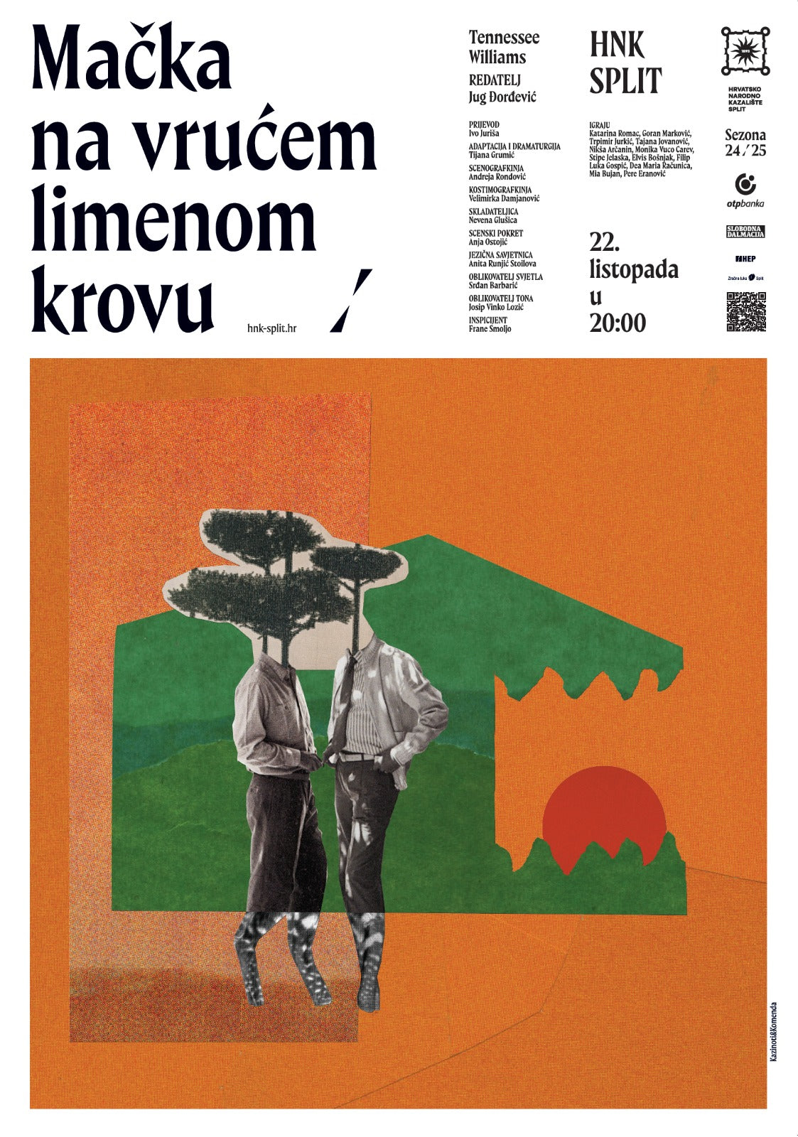 Plakat Mačka na vrućem limenom krovu