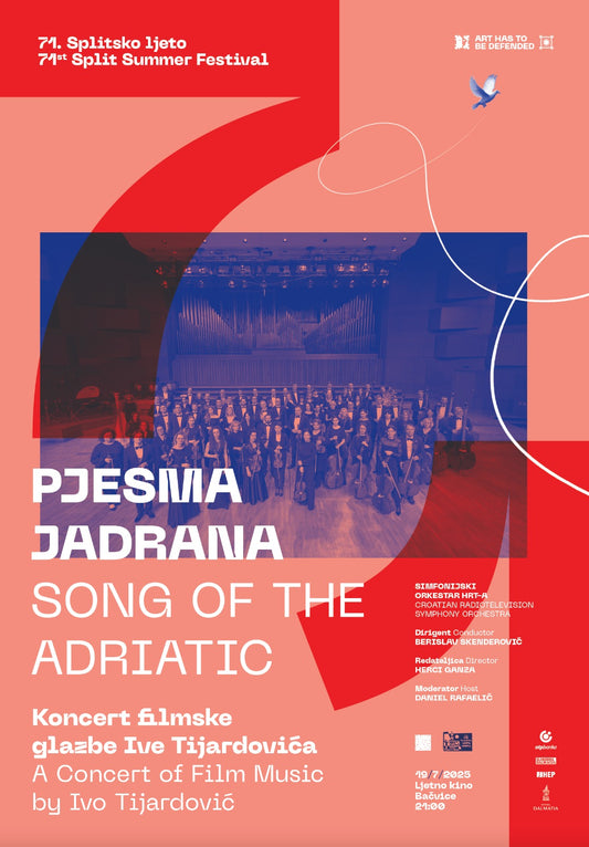 Plakat Pjesma Jadrana